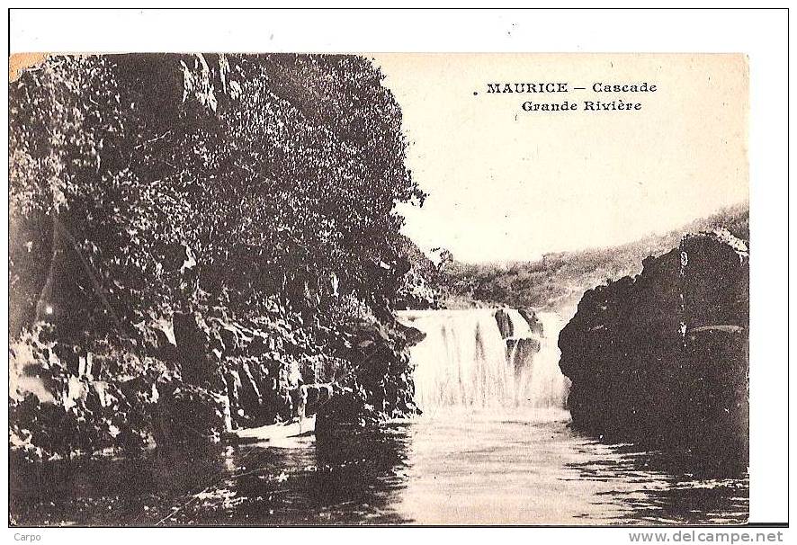 MAURICE - Cascade - Grande Rivière. - Mauritius