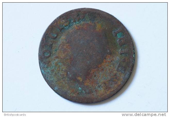 Irealnd - George III - Half Penny - 1766 Contempory Forgery - Ireland