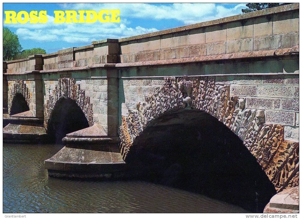 Historic Ross Bridge, Midlands, Tasmania, Built By Convicts In 1836 - Unused - Altri & Non Classificati