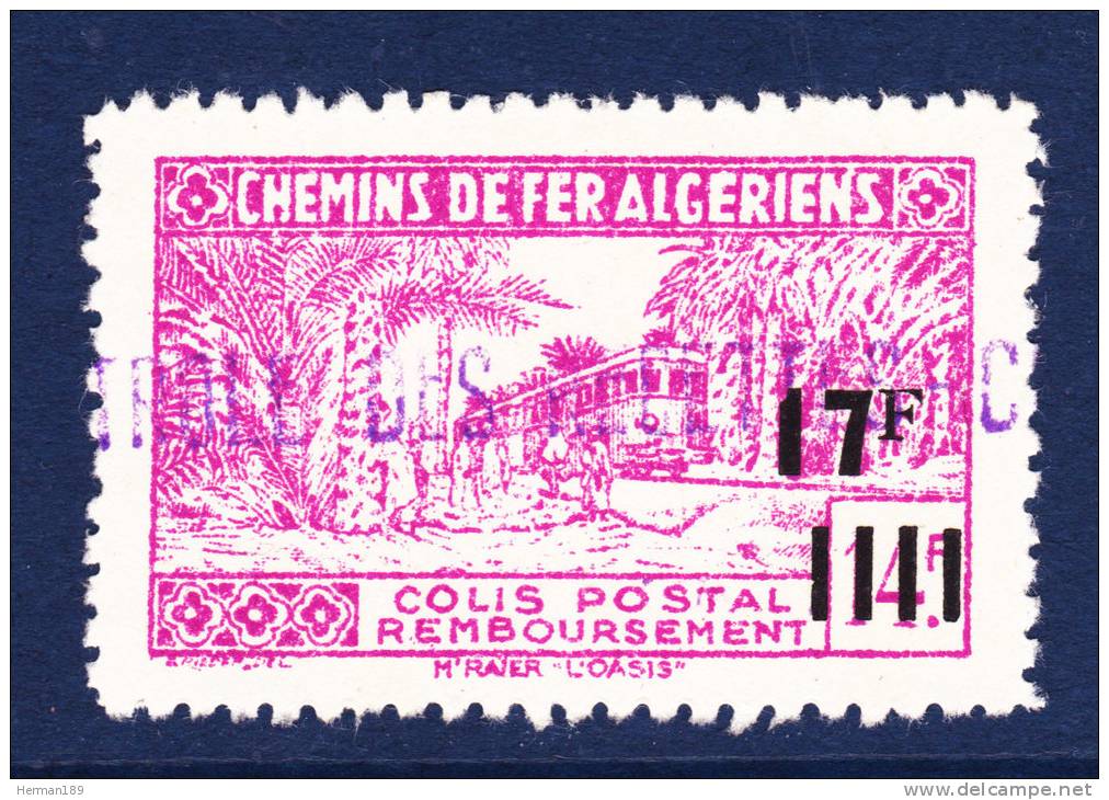 ALGERIE COLIS POSTAUX N° 178 Neuf * Avec Charnière, TB, Cote: 1.60 &euro; - Parcel Post