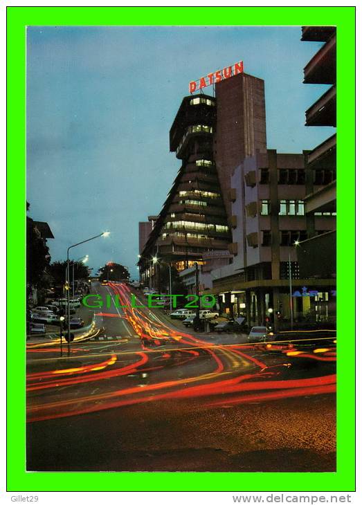 ABIDJAN, CÔTE D'IVOIRE - QUARTIER DU PLATEAU LA NUIT - - Côte-d'Ivoire