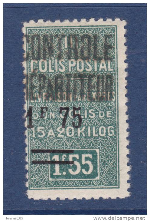 ALGERIE COLIS POSTAUX N°  34 Neuf * Avec Charnière, TB, Cote: 5 &euro; - Parcel Post