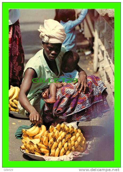 CÔTE D'IVOIRE - VENDEUSES AU MARCHÉ - PHOTO & ÉDITIONS  J.C. NOURAULT - - Ivory Coast