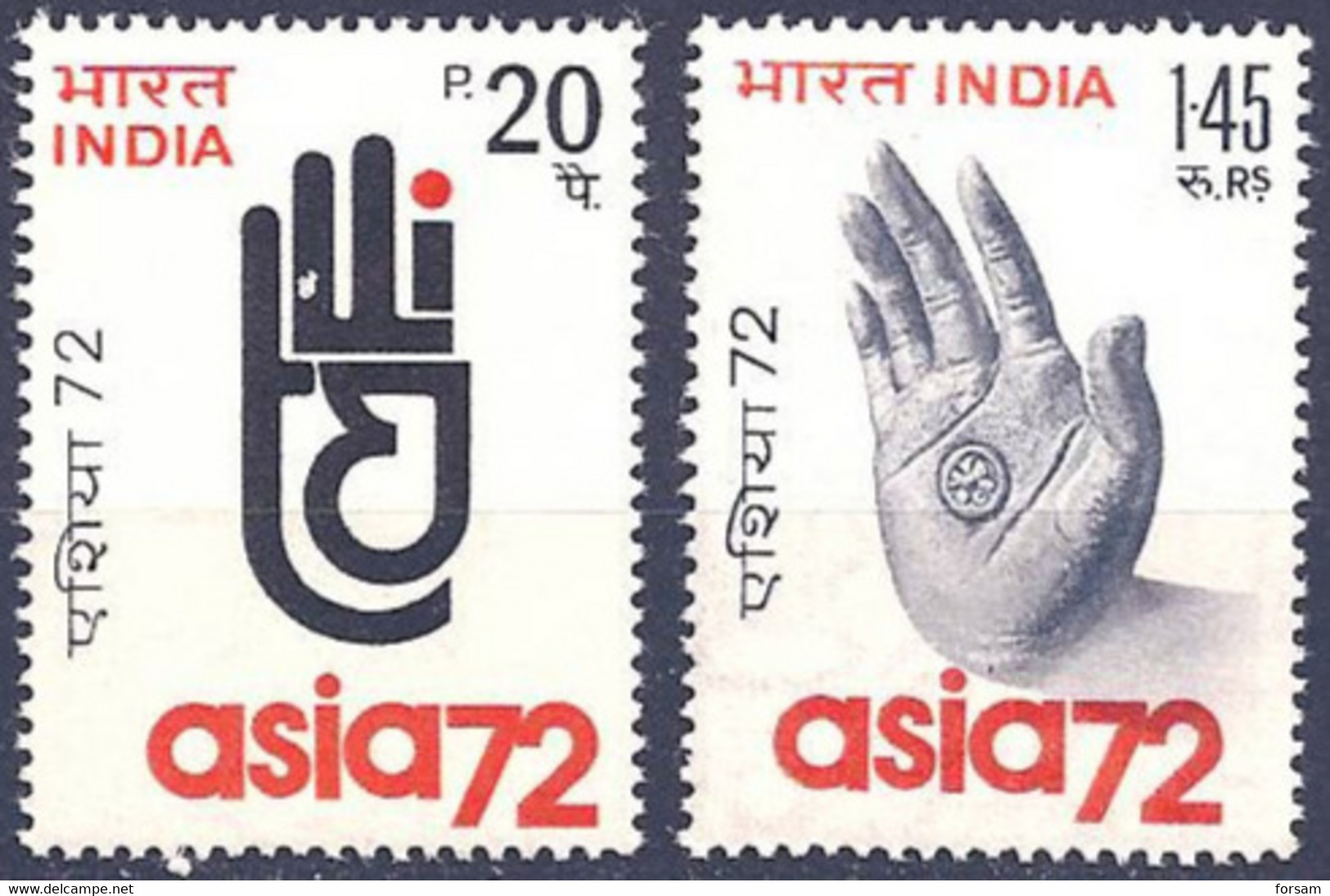 INDIA..1972..Michel # 548-549...MNH. - Ongebruikt