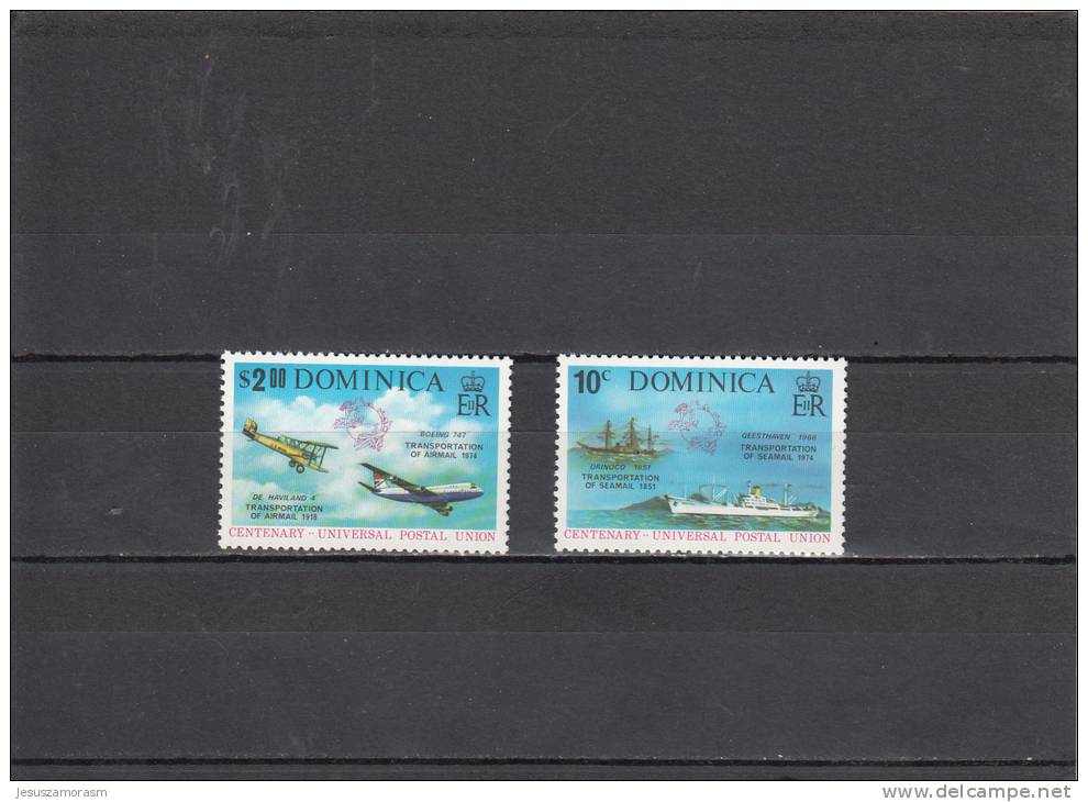 Dominica Nº 409 Al 410 - Dominique (1978-...)