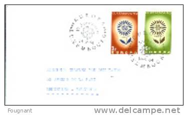 LUXEMBOURG:1964:N°648/98 FDC:EUROPA :5e Anniversaire. - 1964