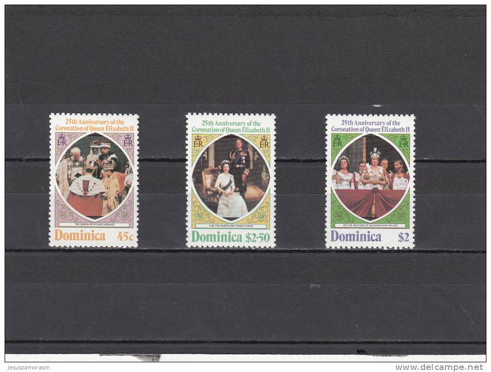 Dominica Nº 561 Al 563 - Dominica (1978-...)