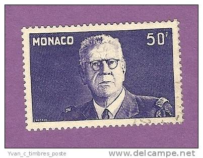 MONACO TIMBRE N° 264 OBLITERE PRINCE LOUIS II - Used Stamps