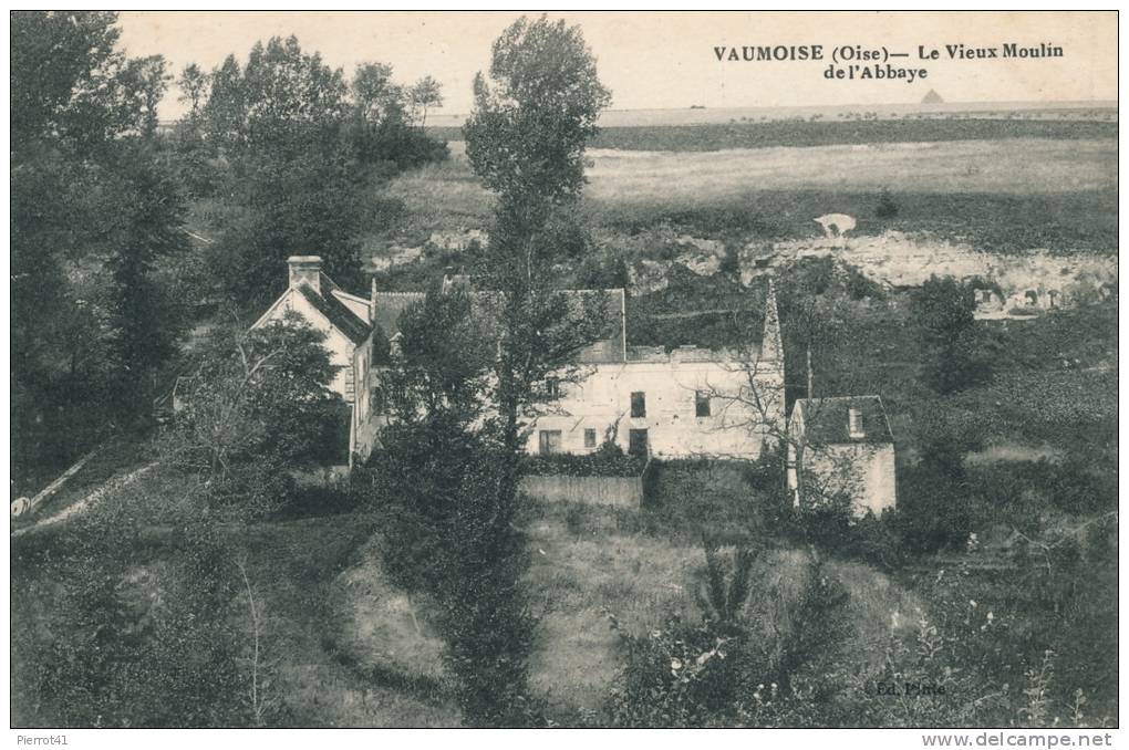 VAUMOISE - Le Vieux Moulin De L'Abbaye - Vaumoise