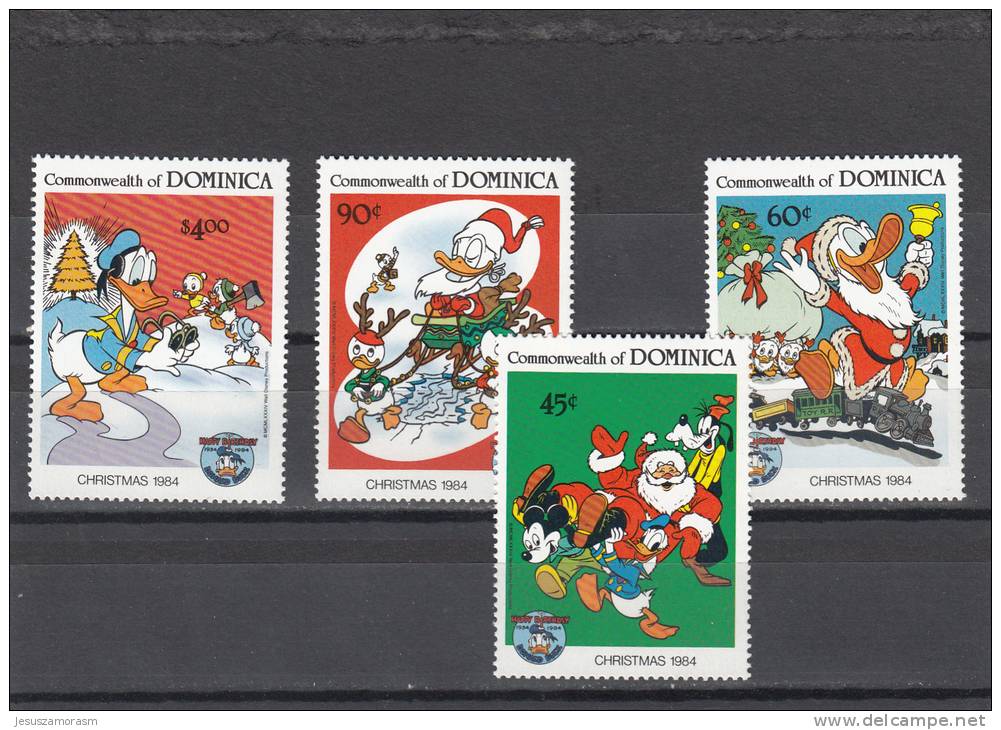 Dominica Nº 838 Al 841 - Dominique (1978-...)