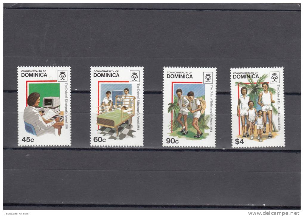 Dominica Nº 851 Al 854 - Dominique (1978-...)