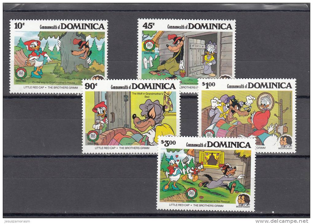Dominica Nº 881 Al 885 - Dominica (1978-...)