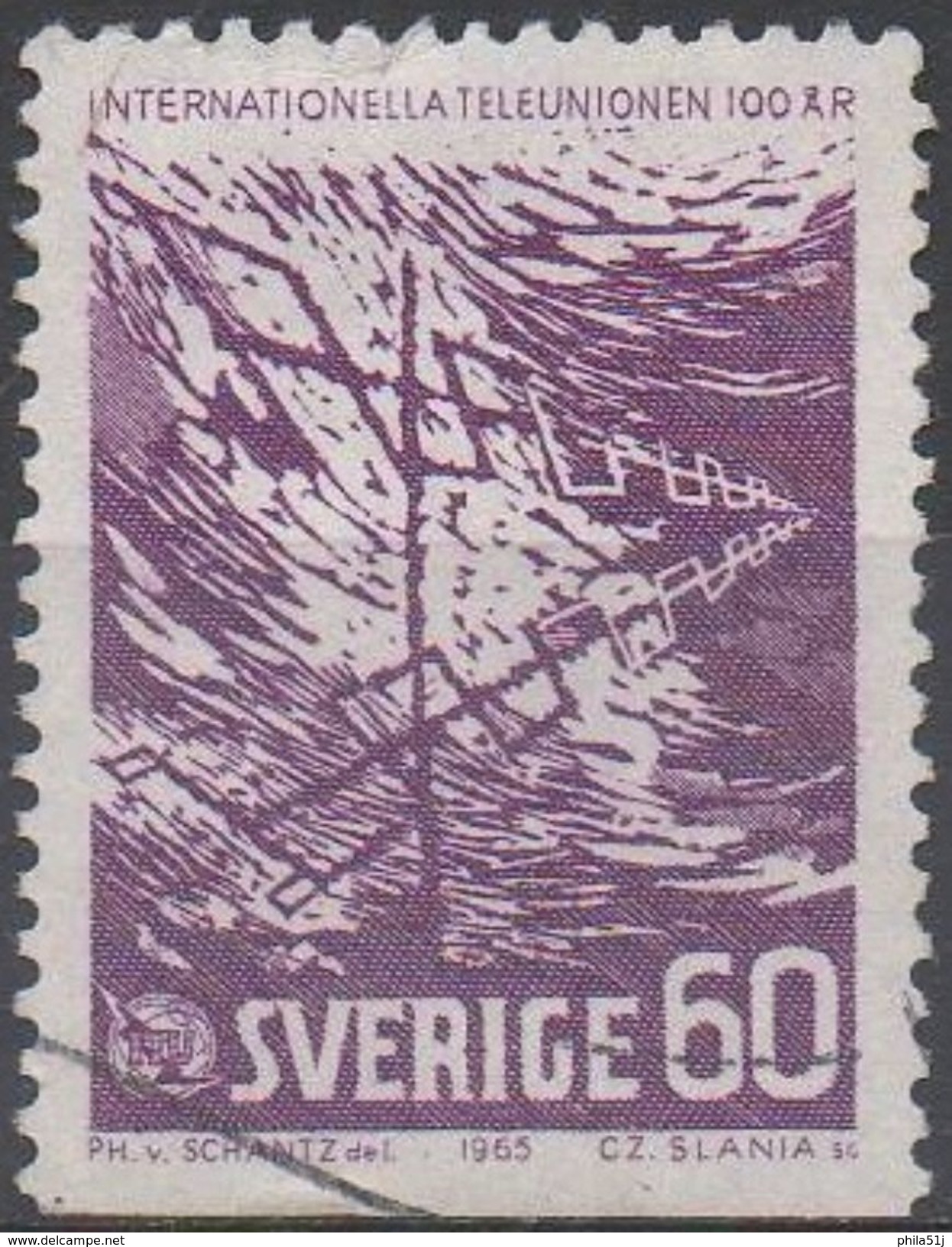 SUEDE   N°523a__OBL VOIR SCAN - Used Stamps