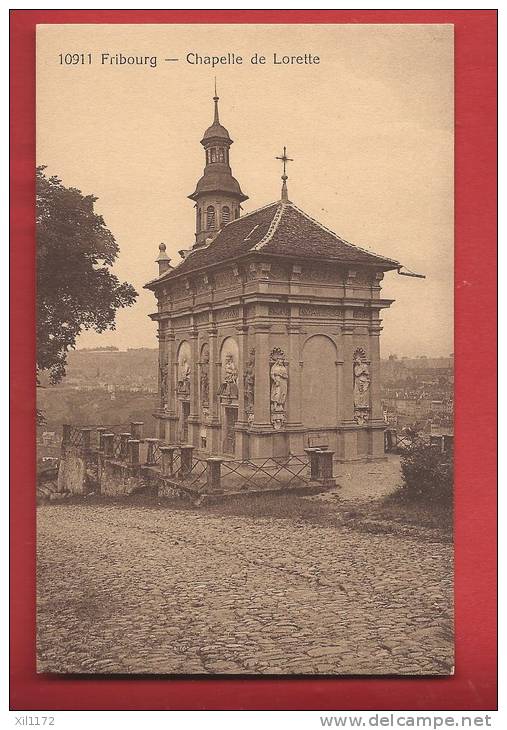 B1091 Fribourg Chapelle De Lorette. Non Circulé. Phototypie 10911 - Chapelle