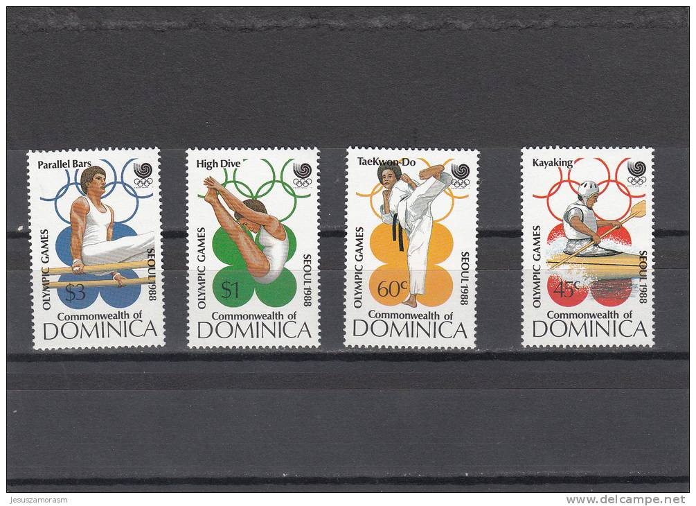 Dominica Nº 999 Al 1002 - Dominica (1978-...)