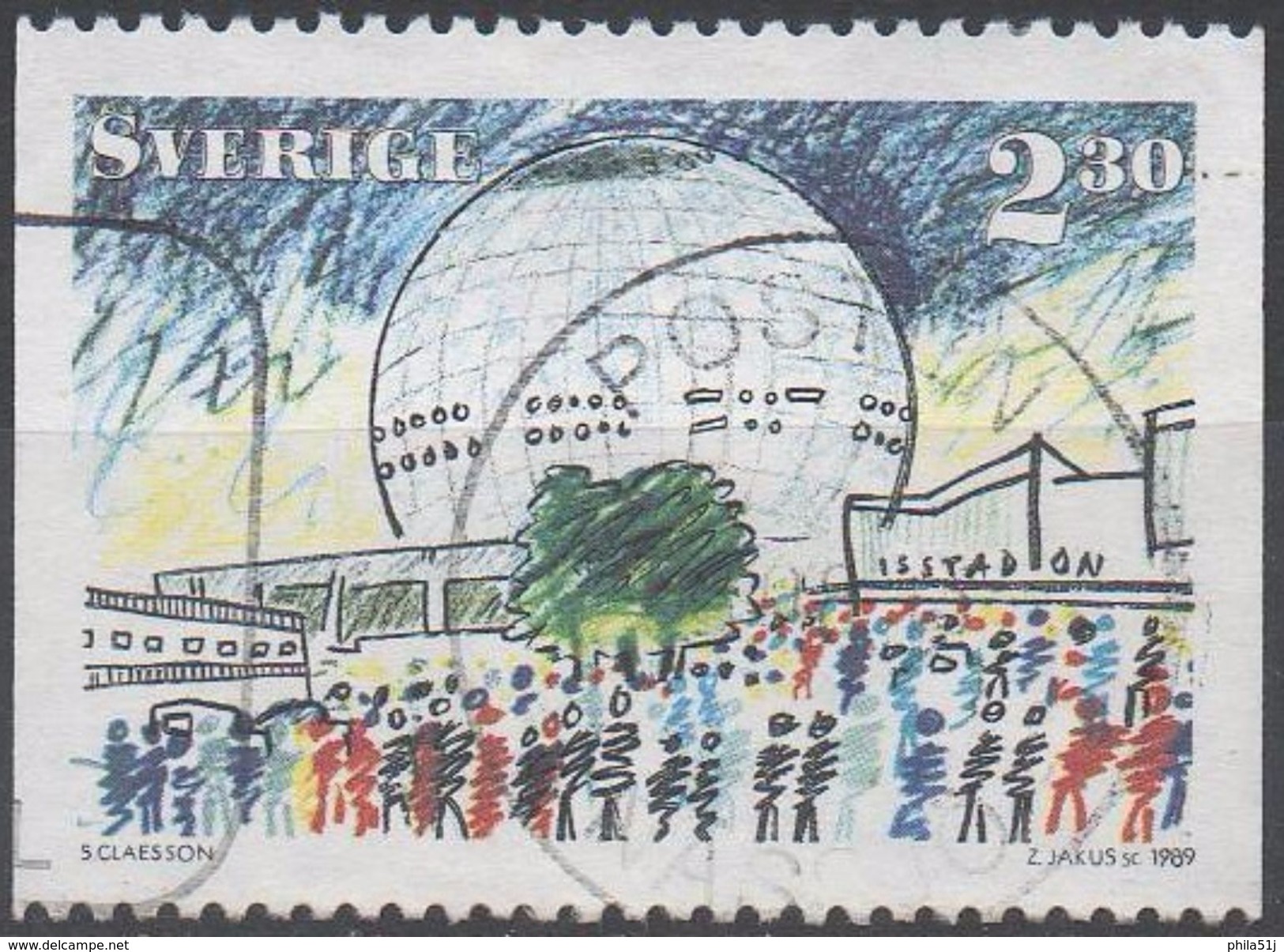 SUEDE  N°1512__  OBL VOIR SCAN - Used Stamps