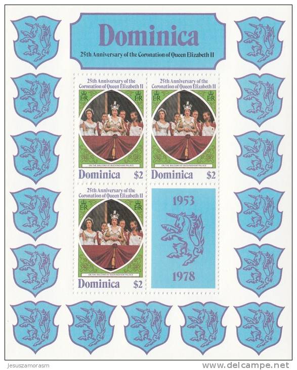 Dominica Nº 558 Al 560 En Minipliegos - Dominica (1978-...)