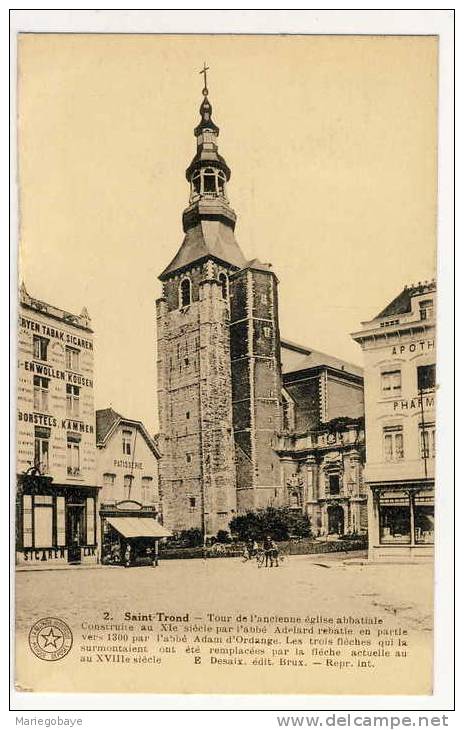 1936 SINT-TRUIDEN Ancienne église Abbatiale DESAIX 2 - Sint-Truiden