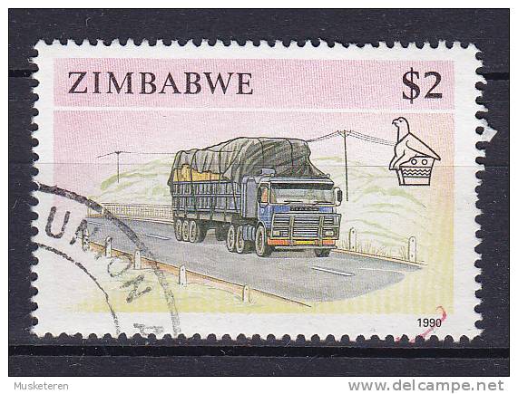 Zimbabwe 1990 Mi. 435     2 $ Lastwagen Truck - Zimbabwe (1980-...)