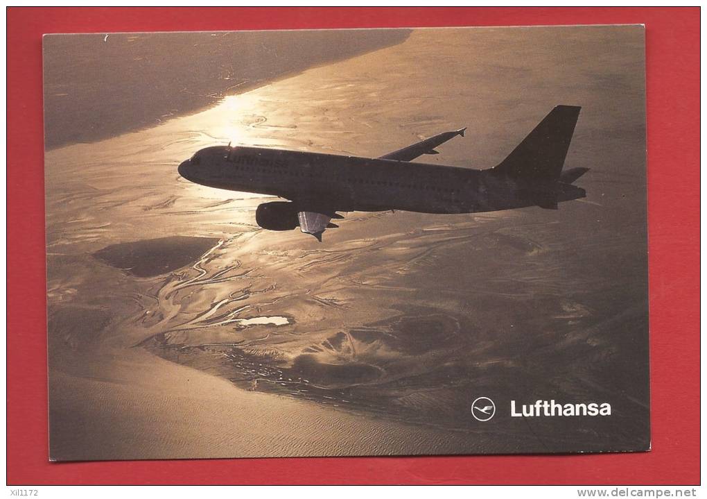 Z086 Lufthansa Airbus A320-200. Non Circulé. - 1946-....: Era Moderna