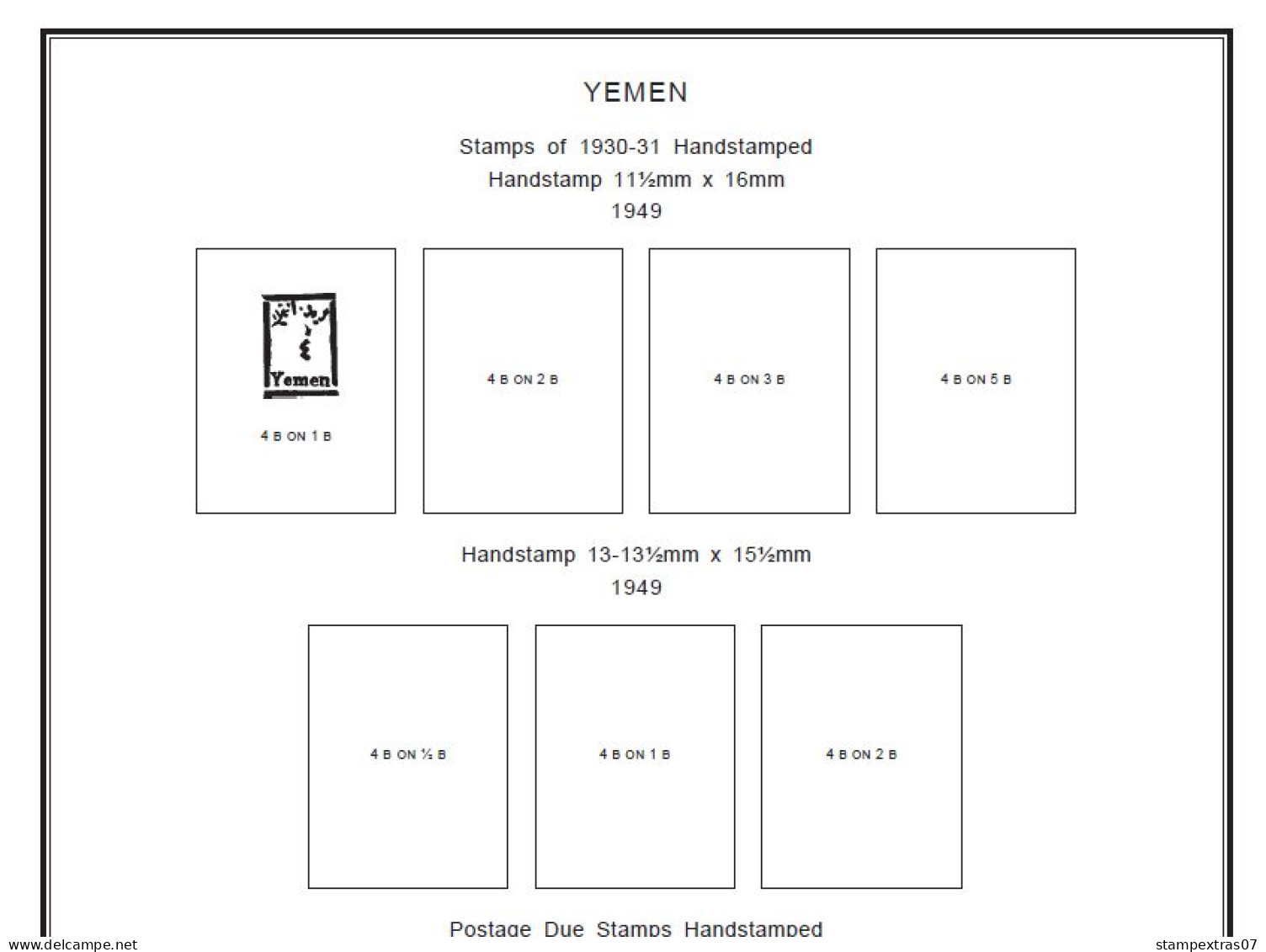 YEMEN (YEMEN ARAB REPUBLIC) STAMP ALBUM PAGES 1926-2010 (376 Pages) - Englisch