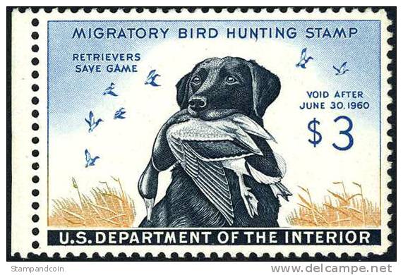 US RW26 Mint Never Hinged Duck Stamp From 1959 - Duck Stamps