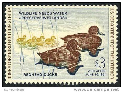 US RW27 Mint Never Hinged Duck Stamp From 1960 - Duck Stamps