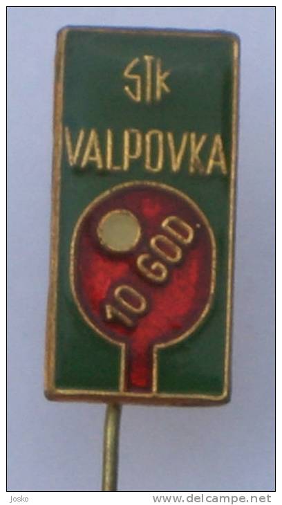 VALPOVKA Table Tennis Club ( Croatia ) Tennis De Table Ping Pong Tenis De Mesa Tischtennis Tennis Da Tavolo Tafeltennis - Table Tennis