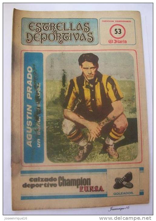 URUGUAY FUTBOL, FOOTBALL. AGUSTIN PRADO, PEÑAROL. MAGAZINE, REVISTA DEPORTIVA N° 53 1978 - [1] Jusqu' à 1980