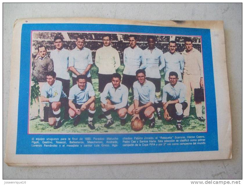 URUGUAY FUTBOL, FOOTBALL. HECTOR CASTRO. MAGAZINE, REVISTA DEPORTIVA N° 75 1979 - [1] Until 1980