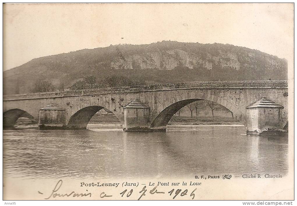 ANCIENNE CPA PORT-LENNEY Le Pont Sur La Loire - Autres & Non Classés