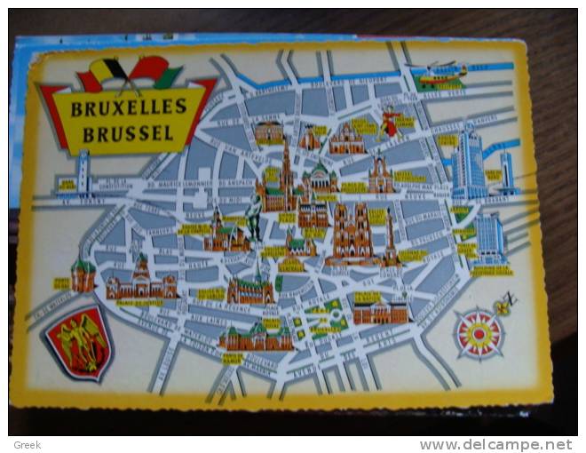 Bruxelles - Carte Geografiche