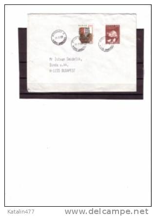 Norway, 1989- Basic Education Circulated Cover - Brieven En Documenten