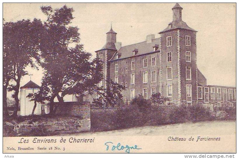 FARCIENNES = Les Environs De Charleroi = Château  (Nels  Bxl  S.18  N° 3) 1908 - Farciennes