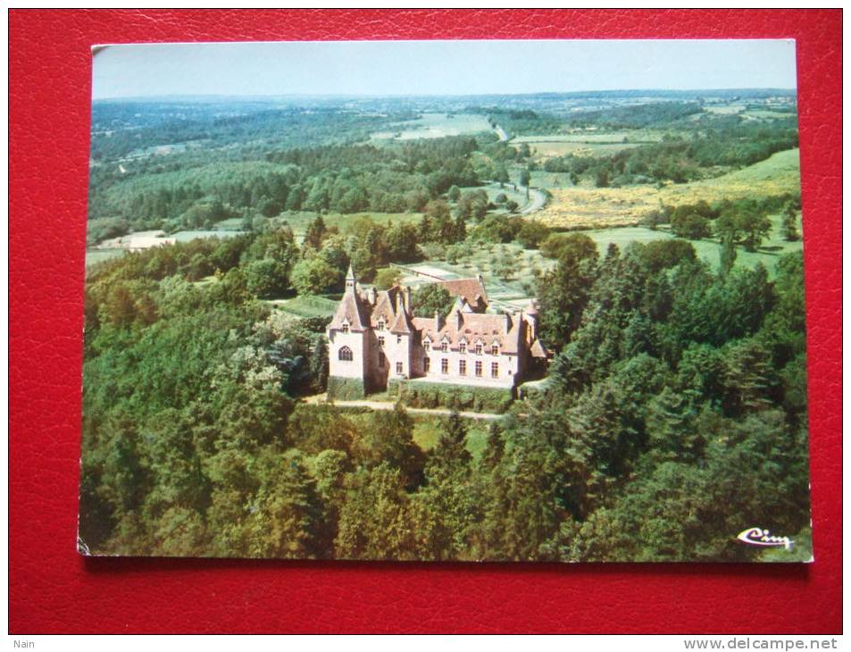 03 - VALLON EN SULLY - VUE AERIENNE - CHATEAU DE PEUFHEUILLAUX - - Autres & Non Classés