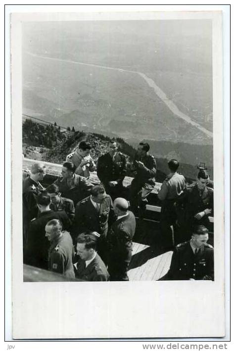 3 CARTES PHOTOS  Avec IDENTIFICATION AU DOS. GOUVERNEMENT MILITAIRE DU TYROL . SEPTEMBRE 1946. - Weltkrieg 1939-45