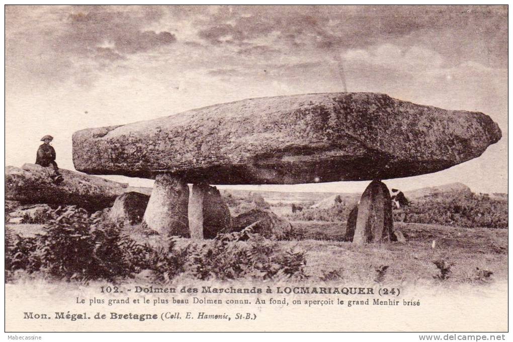 Dolmen Des Marchands à Locmariaquer Animée - Dolmen & Menhirs