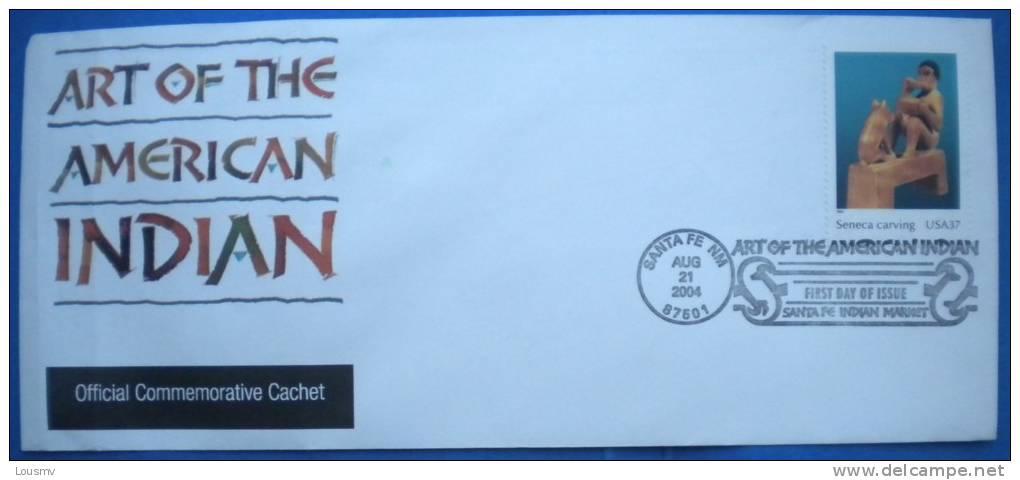 USA : Enveloppe 1er Jour  - FDC : "Art Of The American Indian" - 2001-2010