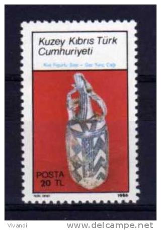 Cyprus (Turkish Post) - 1986 - 50tl Archaeological Artefacts - MNH - Ongebruikt