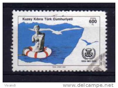 Cyprus (Turkish Post) - 1989 -  600tl 30th Anniversary Of International Maritime Organization - Used - Oblitérés