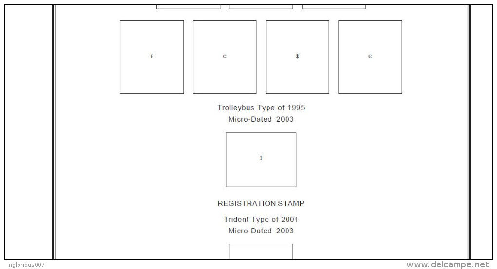 UKRAINE STAMP ALBUM PAGES 1918-2011 (172 pages)