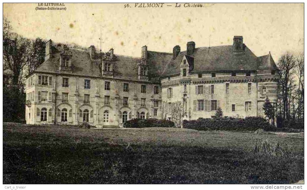 CPA 76 VALMONT. LE CHATEAU - Valmont