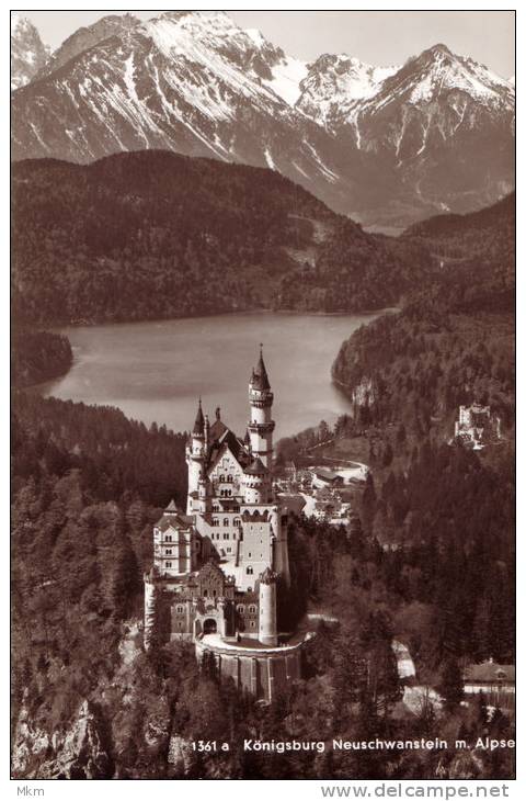 Kónigsburg Neuschwanstein Mit Alpsee - Füssen