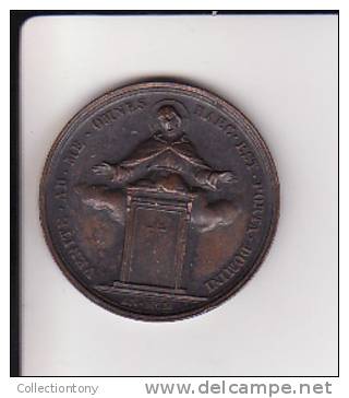 Medaglia Papale - Papa Leone XIII  - MCMXXII -1922 - Diam. 35 Peso 12.7 (16) - Sonstige & Ohne Zuordnung