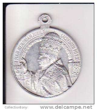 Medaglia Papale - Papa Pio XI - 1879-1929  - Diam. 32 Peso 3.8 (18) - Altri & Non Classificati