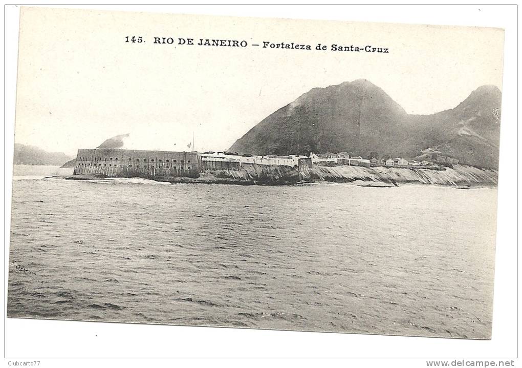 Rio-de-Janeiro (Brésil) : Fortaleza De Santa Cruz En 1905. - Fortaleza