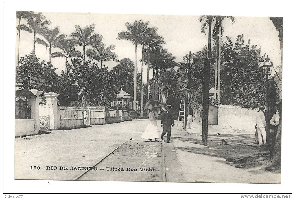 Rio-de-Janeiro (Brésil) : Tijuca Boa Vista En 1905 (animée). - Boa Vista