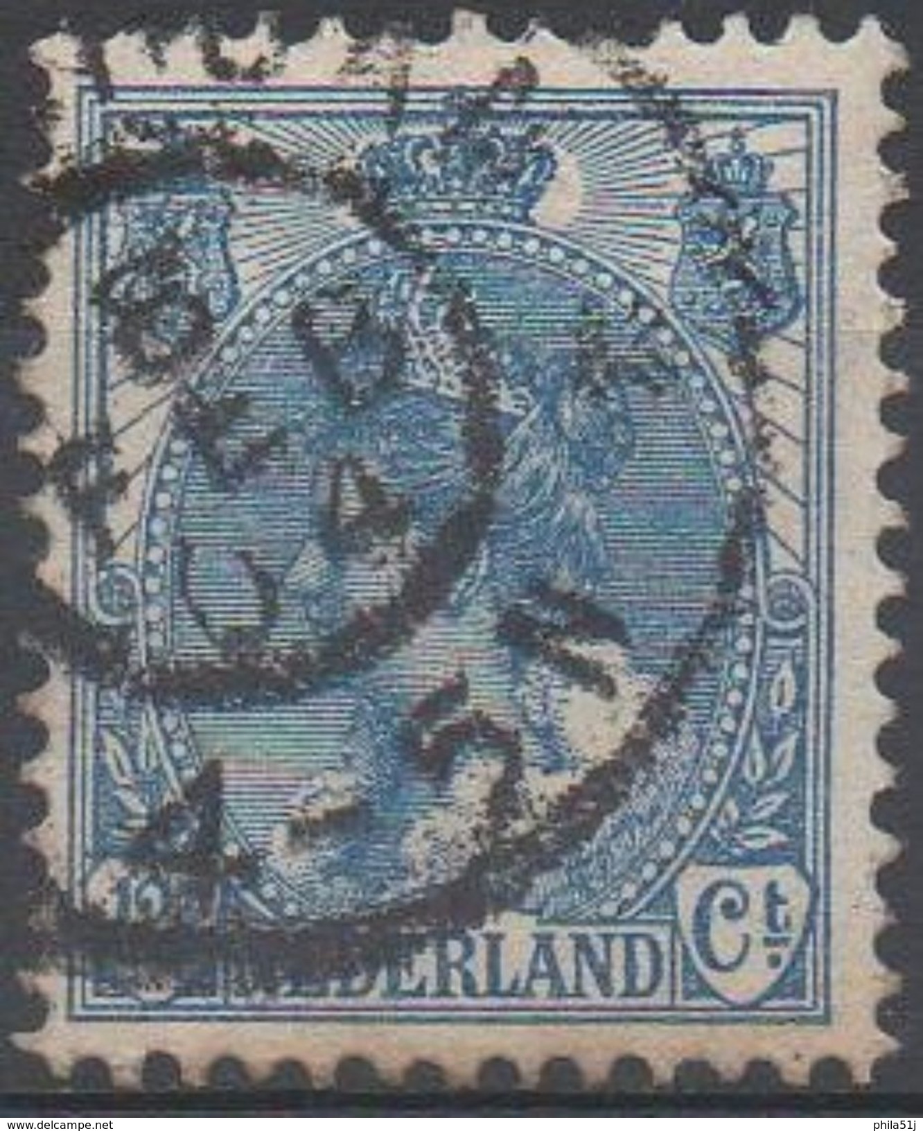 PAYS-BAS  N°54__OBL VOIR SCAN - Used Stamps