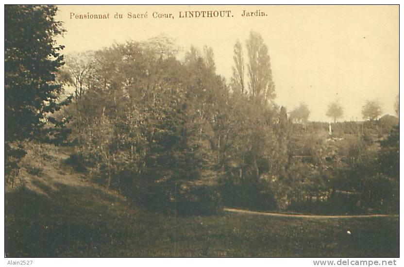 LINDTHOUT - Pensionnat Du Sacré Coeur - Jardin.  (E &amp; B) - Woluwe-St-Lambert - St-Lambrechts-Woluwe