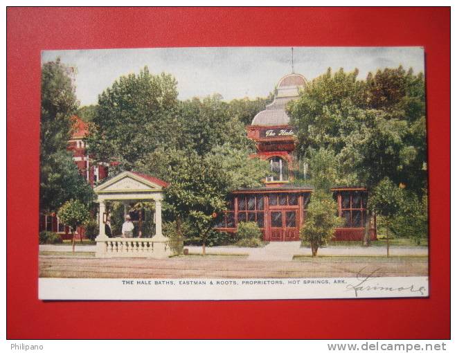 Arkansas > Hot Springs  The Hale Baths Eastman & Roots Prop.  Ca 1910   ==   ===   =ref 314 - Hot Springs